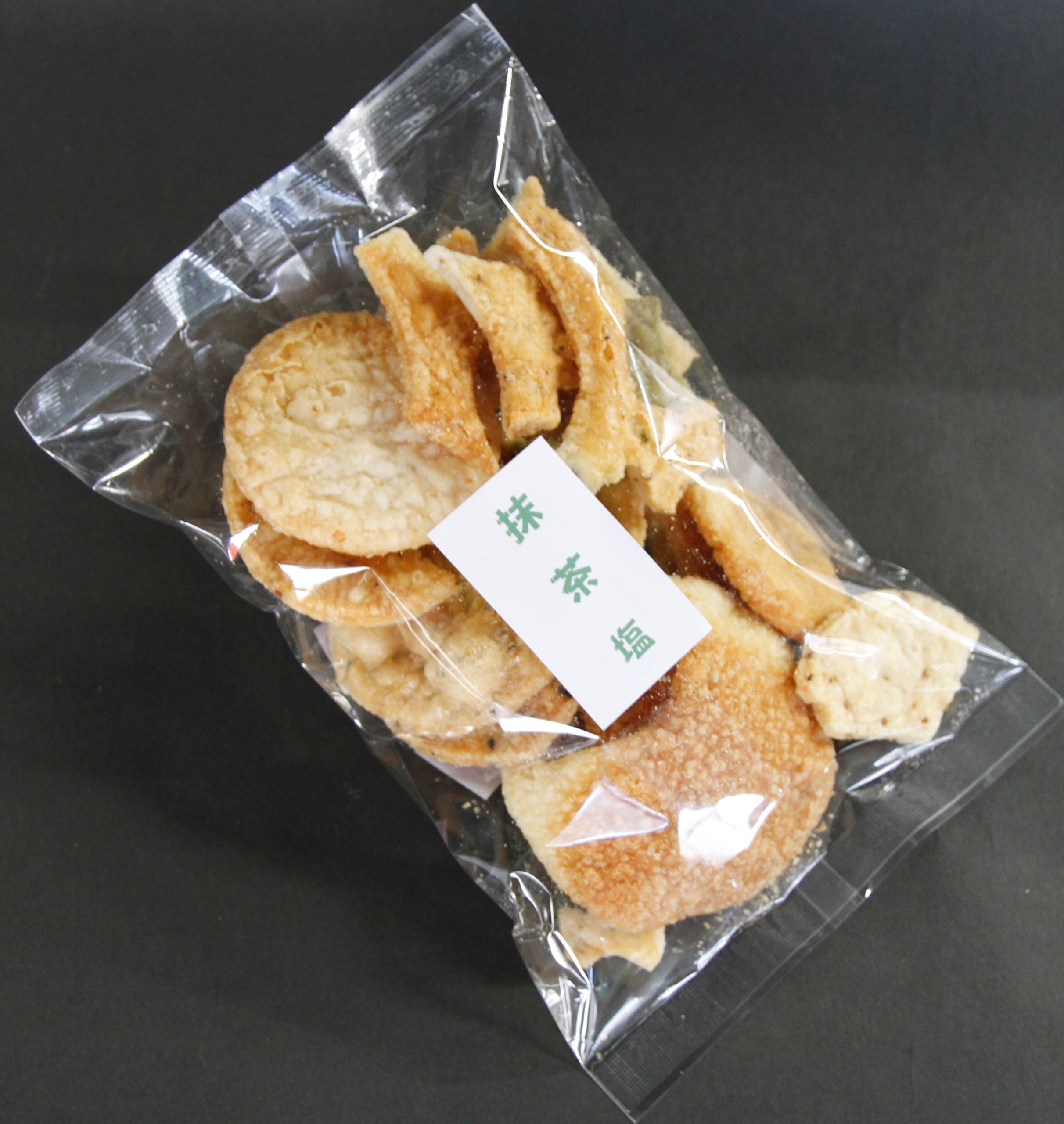 揚せんべい 抹茶塩 有限会社太田屋米菓